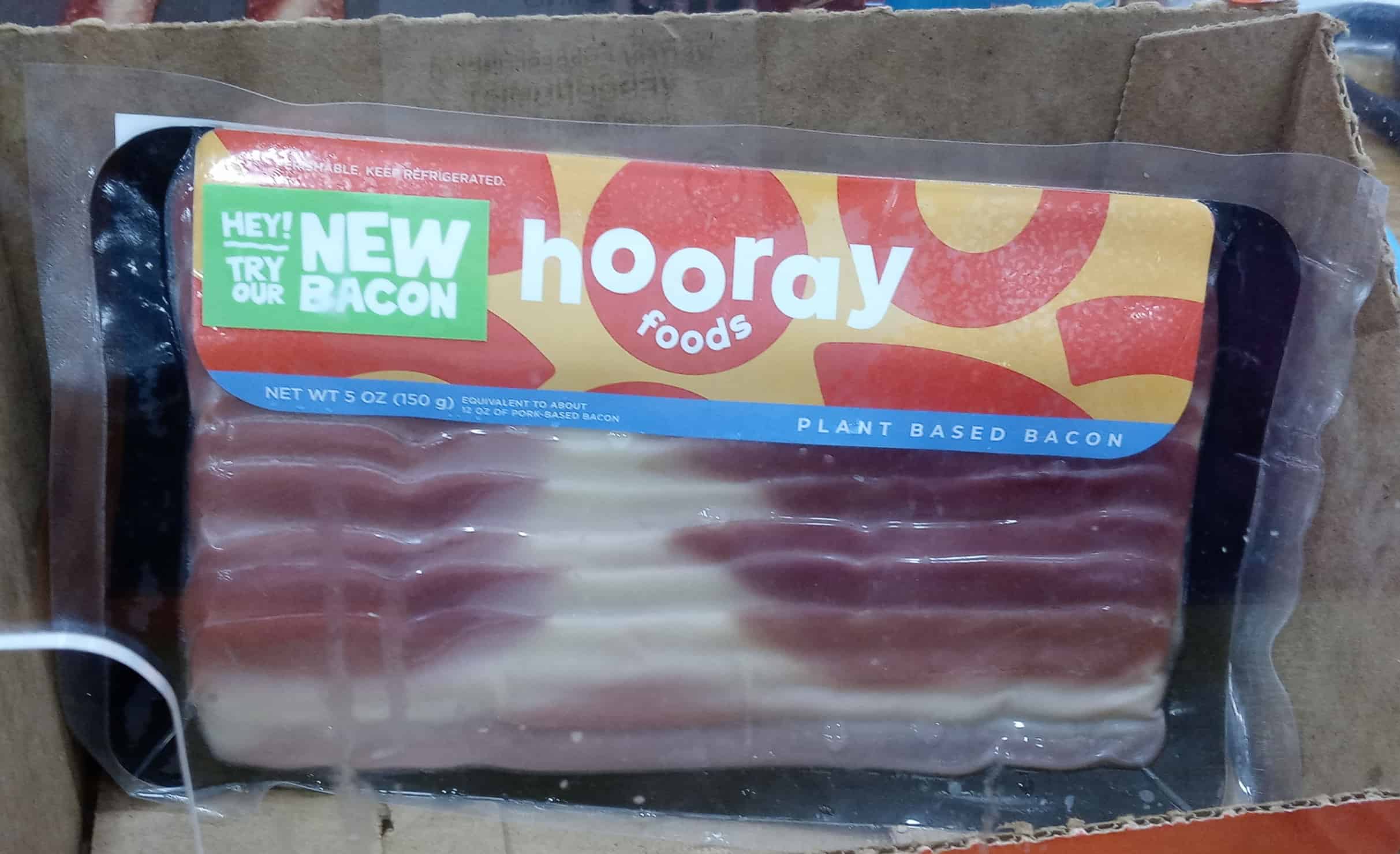 Hooray New Vegan Bacon