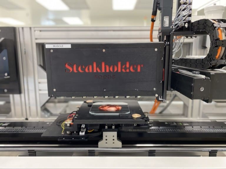 steakholder food's 3D printing machine