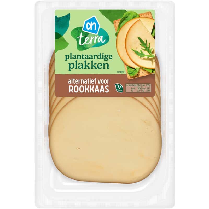 A new AH terra product: plant-based smoked cheese slices