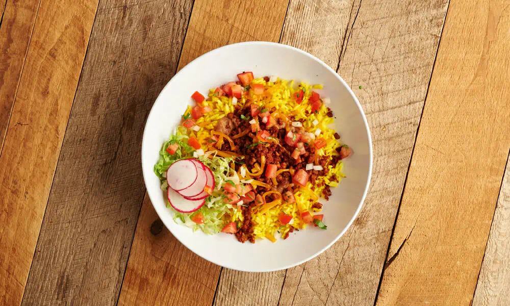 Aramark Vegan Chorizo Bowl