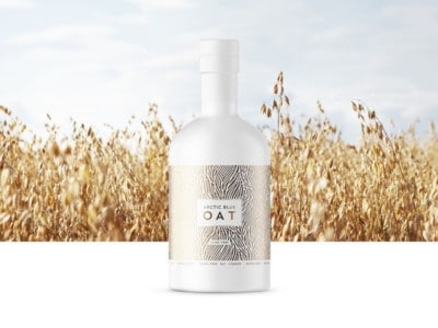 Arctic Blue oat gin liqueur