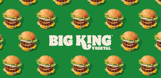 burger king's be king vegetal burger