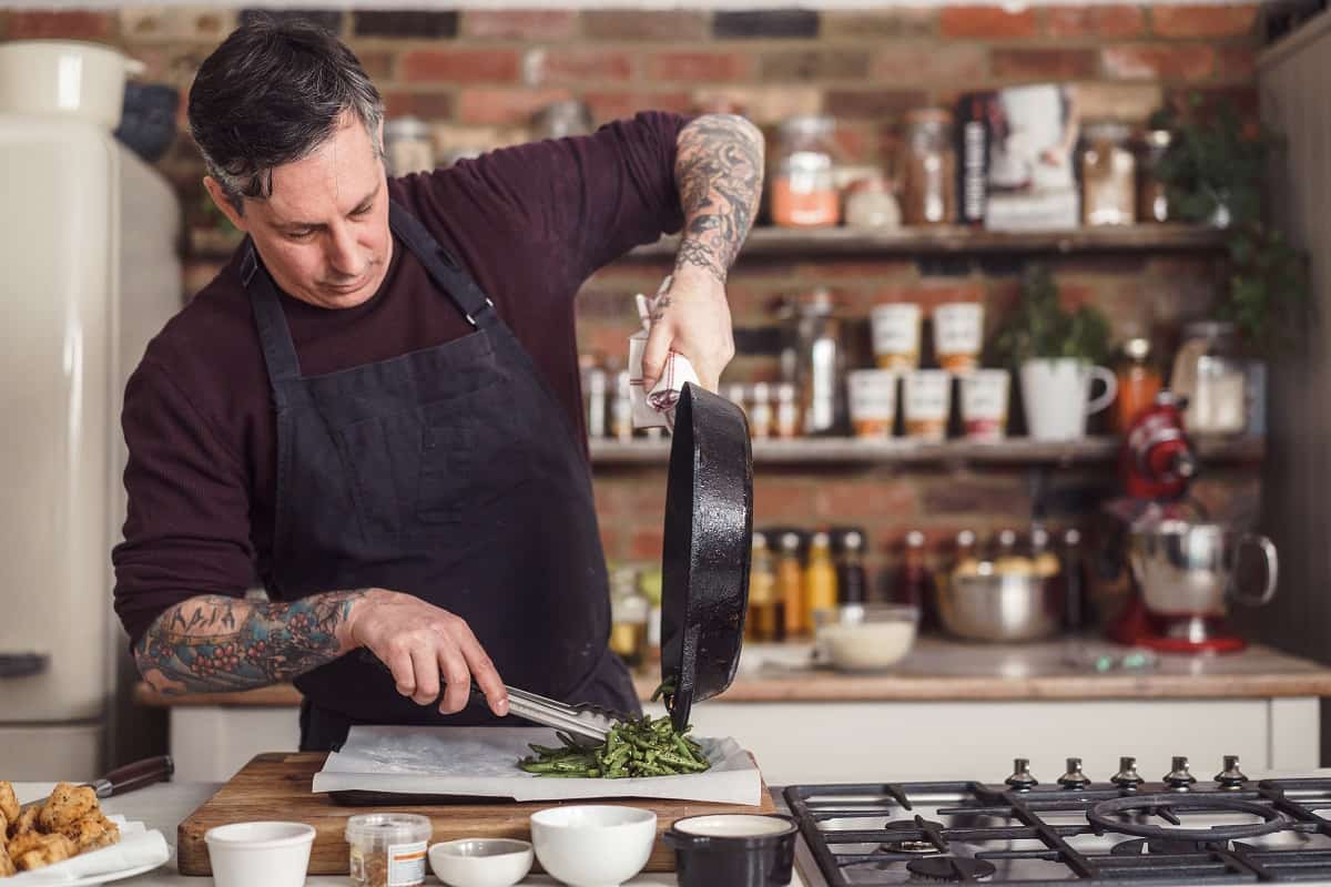 Chef Derek Sarno in the Kitchen