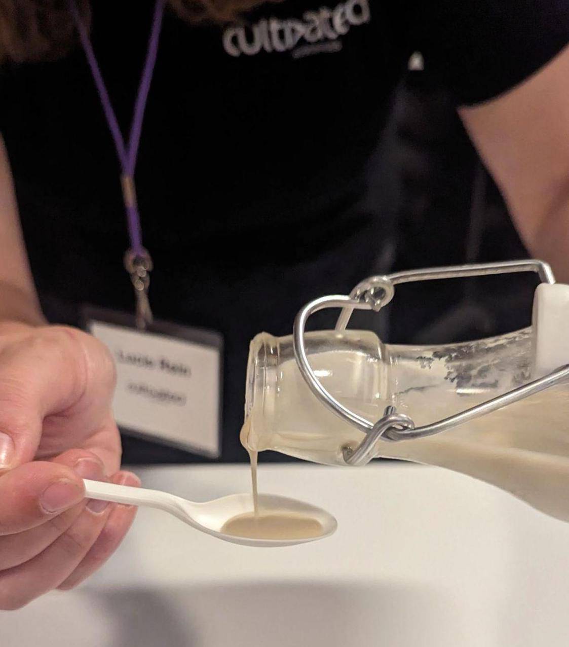 Cultivated Biosciences, a Swiss biotech startup creating fats from yeast fermentation, has presented its first proof-of-concept, a dairy-free coffee creamer.