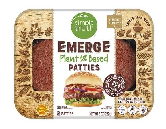 The Kroger Co Simple Truth Plant Based Emerge Patties