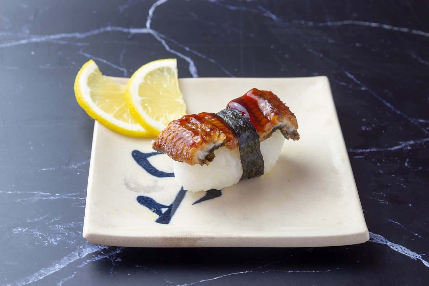 forsea foods cultivated eel used in a nigiri