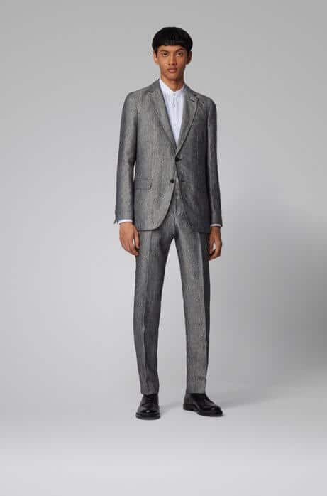 hugo boss vegan suit