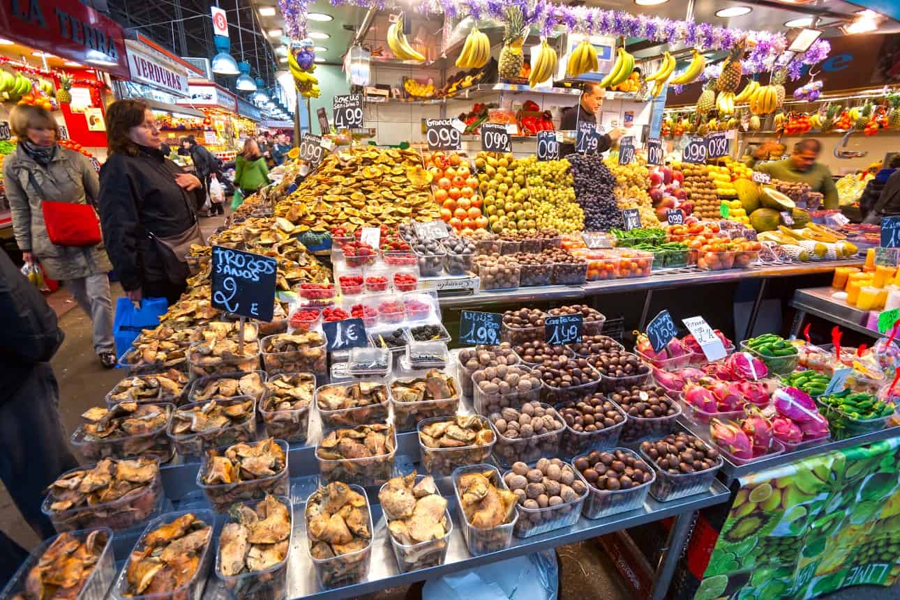 Marché La Boqueria, Barcelone