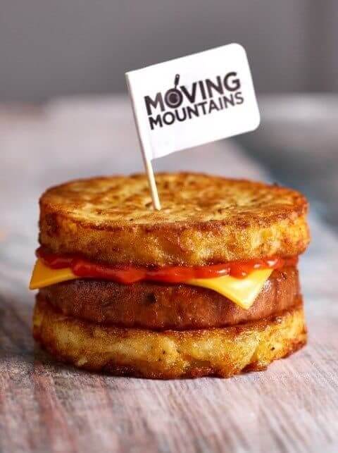 Moving Mountains pork burger