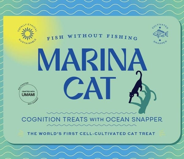 CULT Food Science launches Marina Cat, a cultivated fish cat food brand