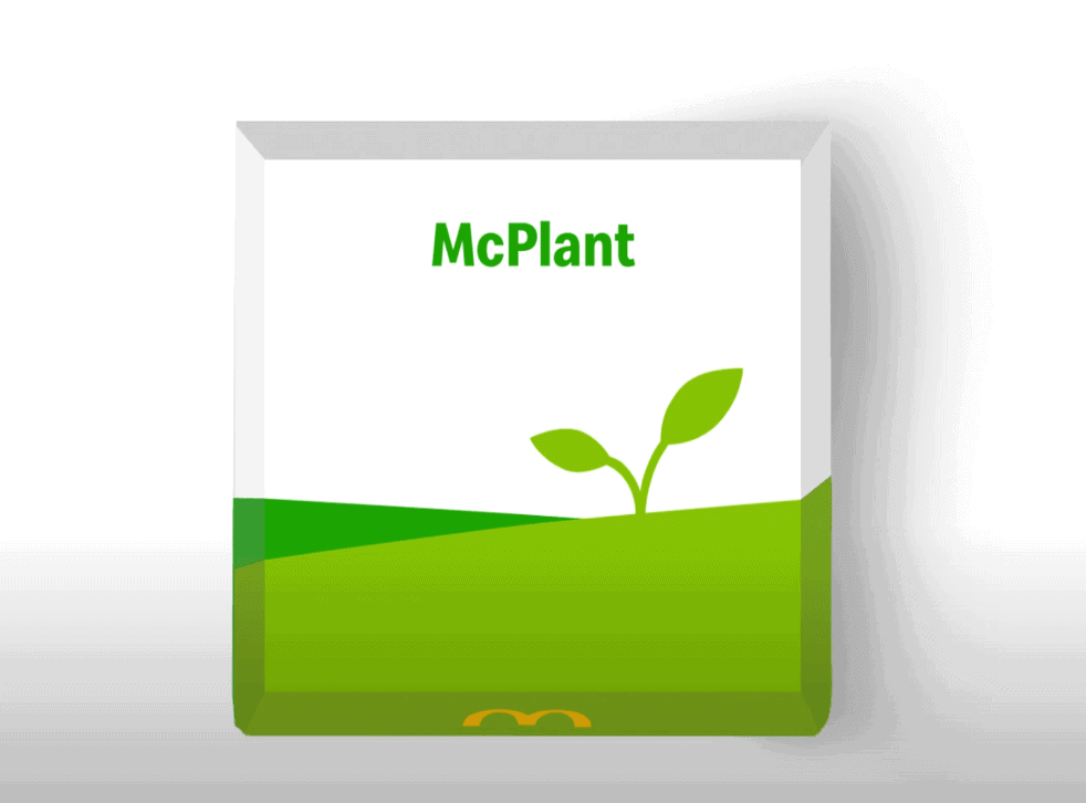 McDonald's McPlant plant-based burger