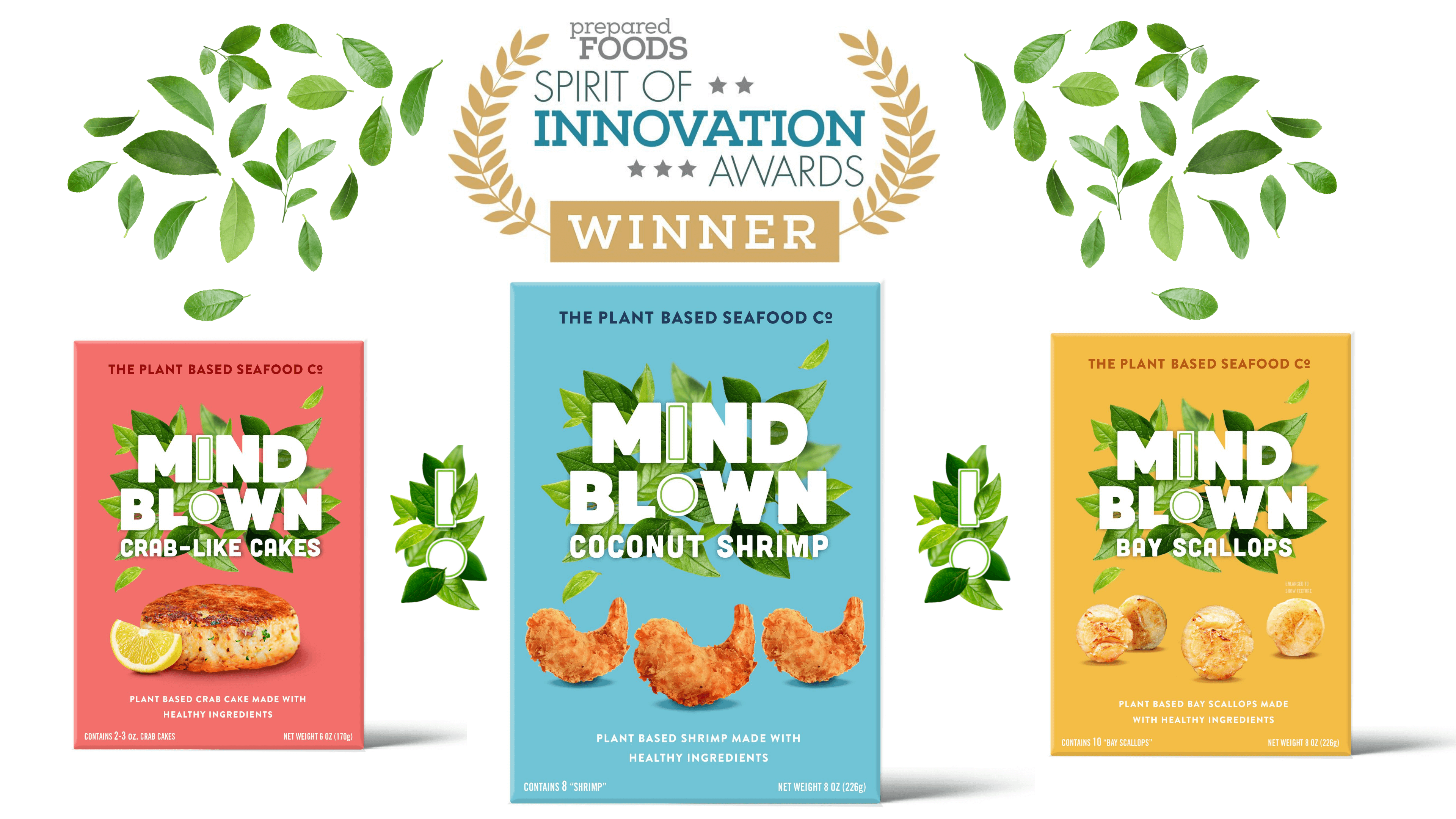 The Plant Based Seafood Co most disruptive product award