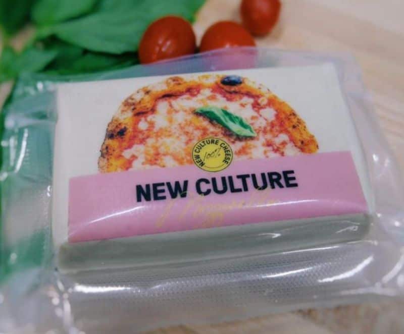 animal free mozzarella product made by new culture