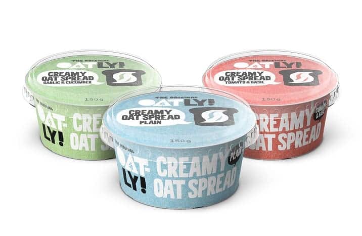 Oatly cream cheeses