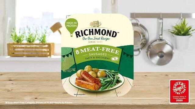 Richmond meat free sausages