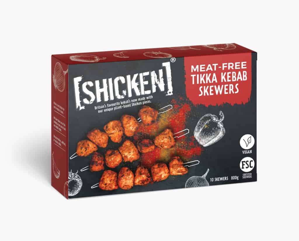 Shicken Tikka Skewers CGI