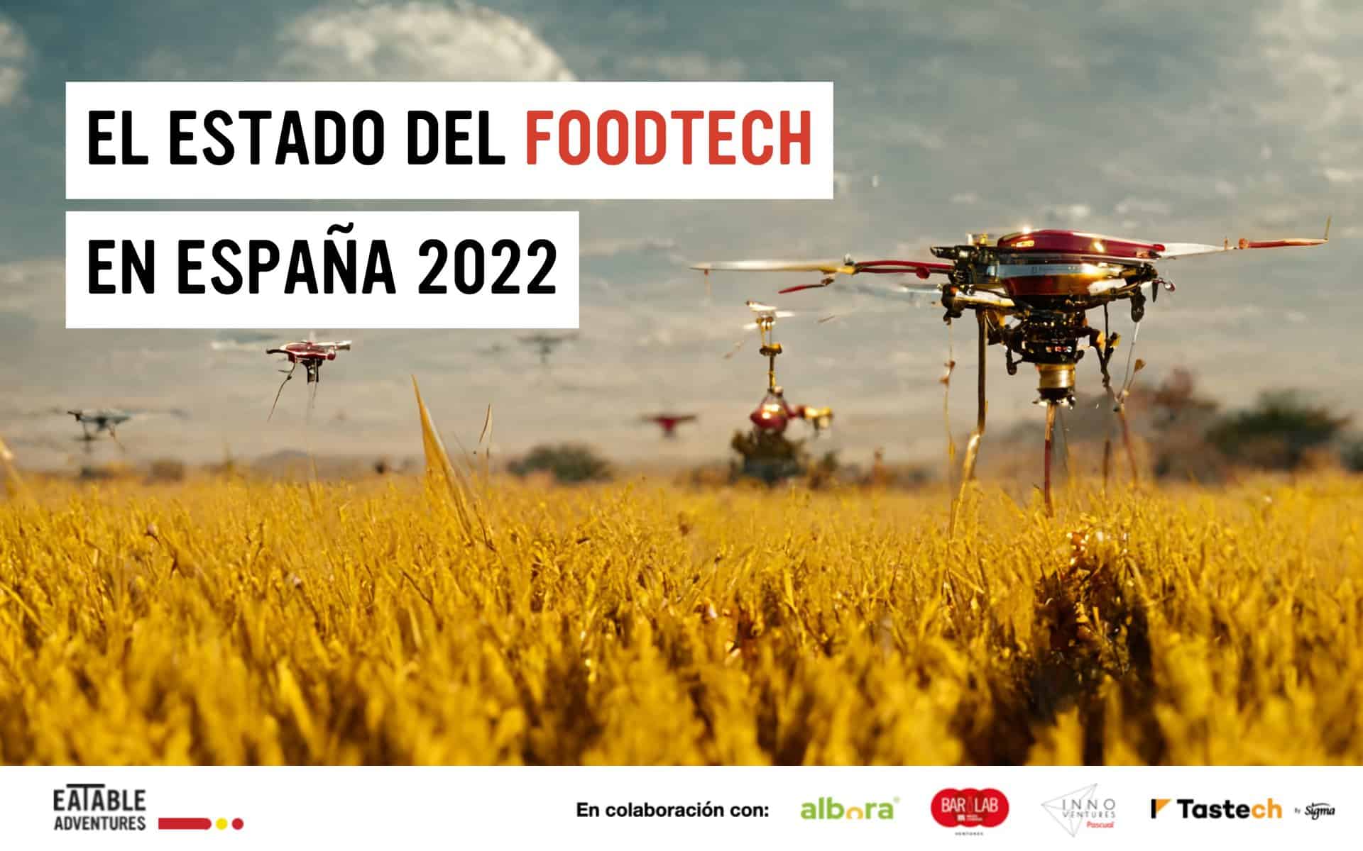 Banner de Adventures Eating para su estudio anual del sector de las tecnologías alimentarias en España