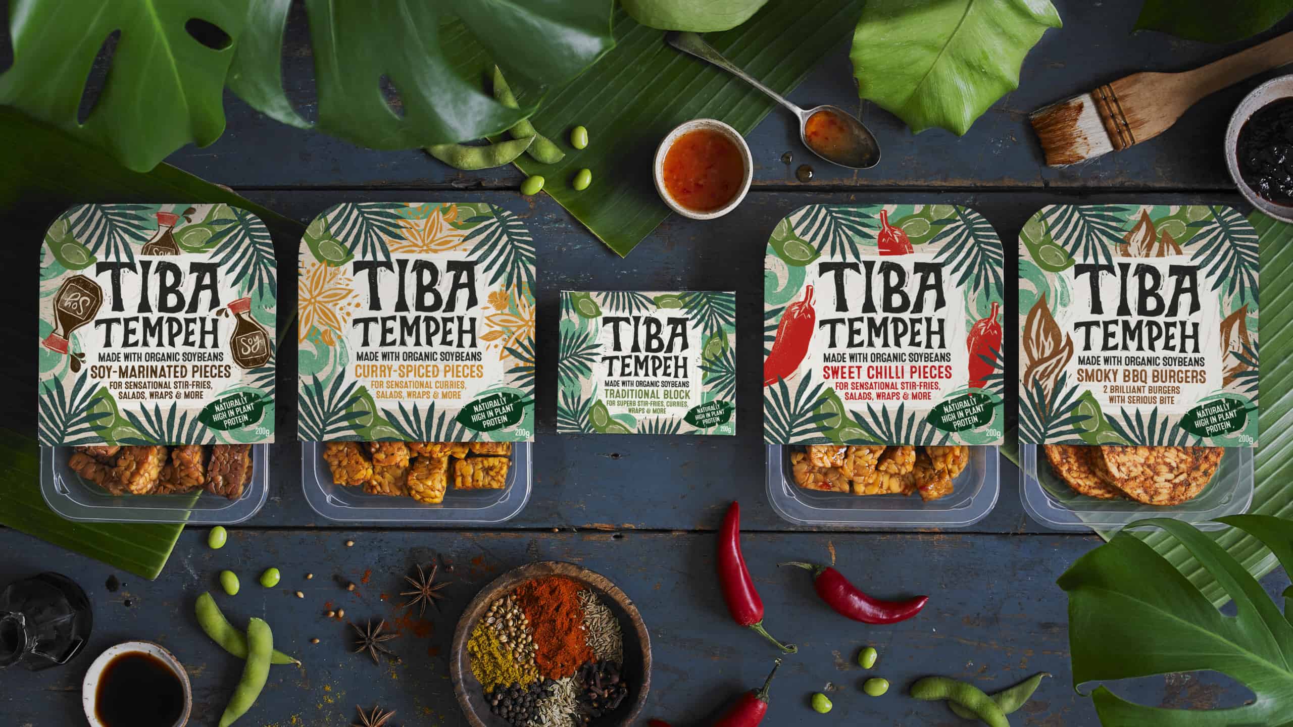 Tiba Tempeh range