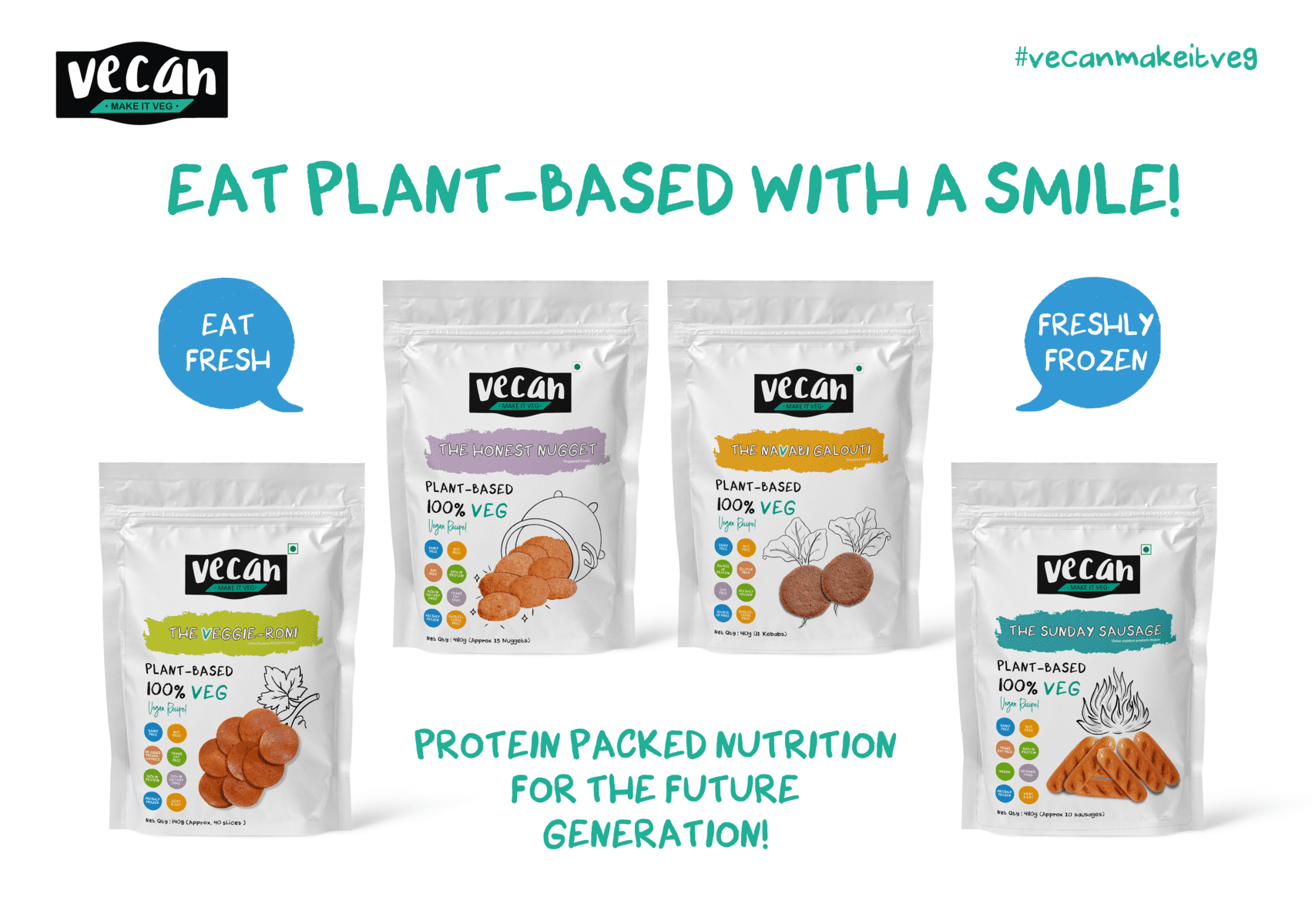 vegan foods plant-based product range 