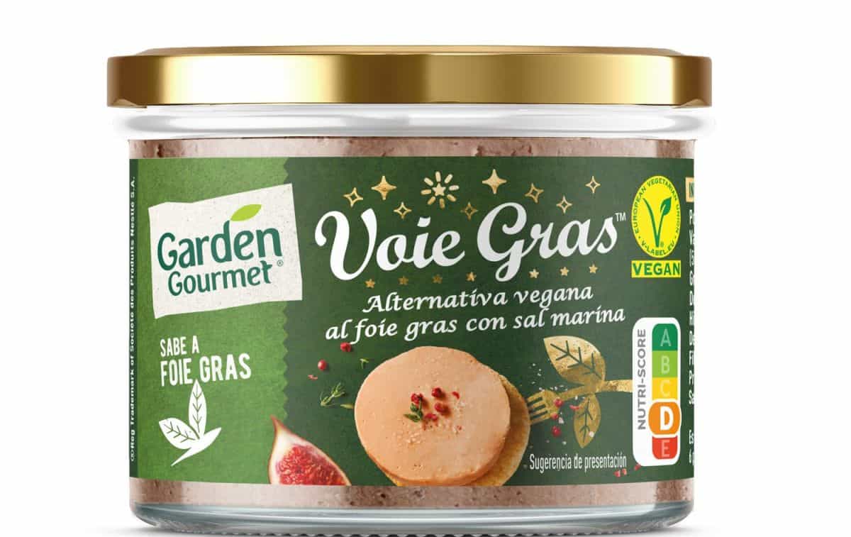 vegan foie gras product made by garden gourmet