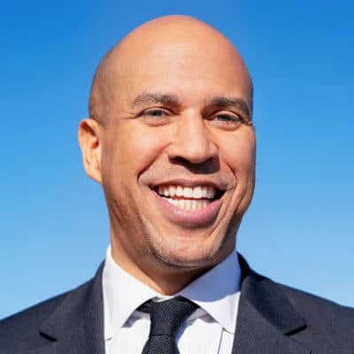 Senator Corey Booker Vegan