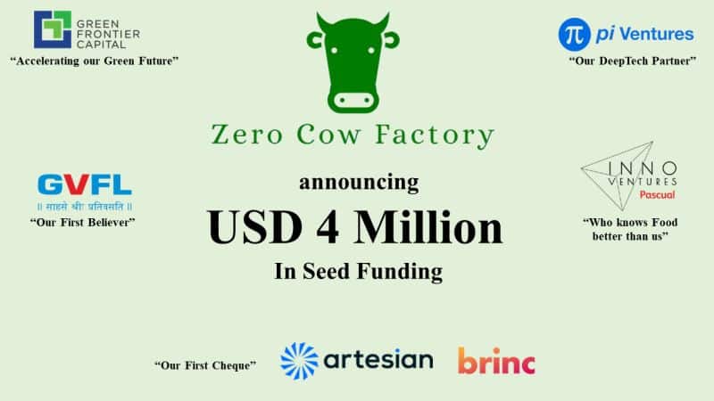 Zero Cow Factory's seed fund banner