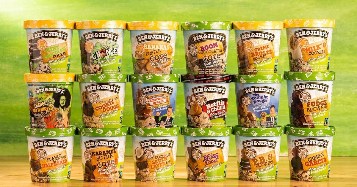 Ben & Jerry's Non-Dairy Range