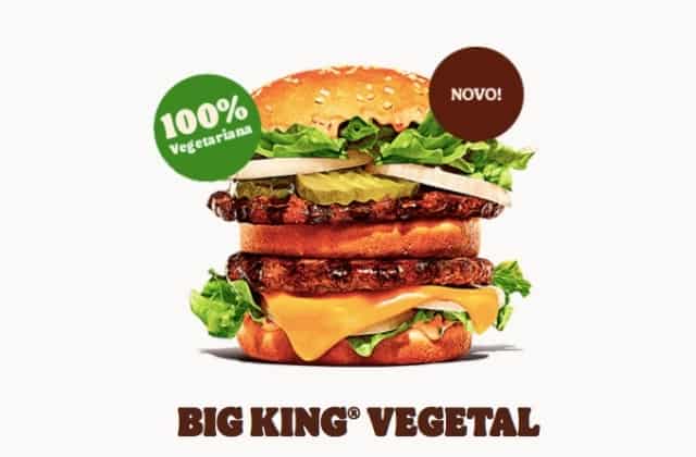 burger king's be king vegetal burger