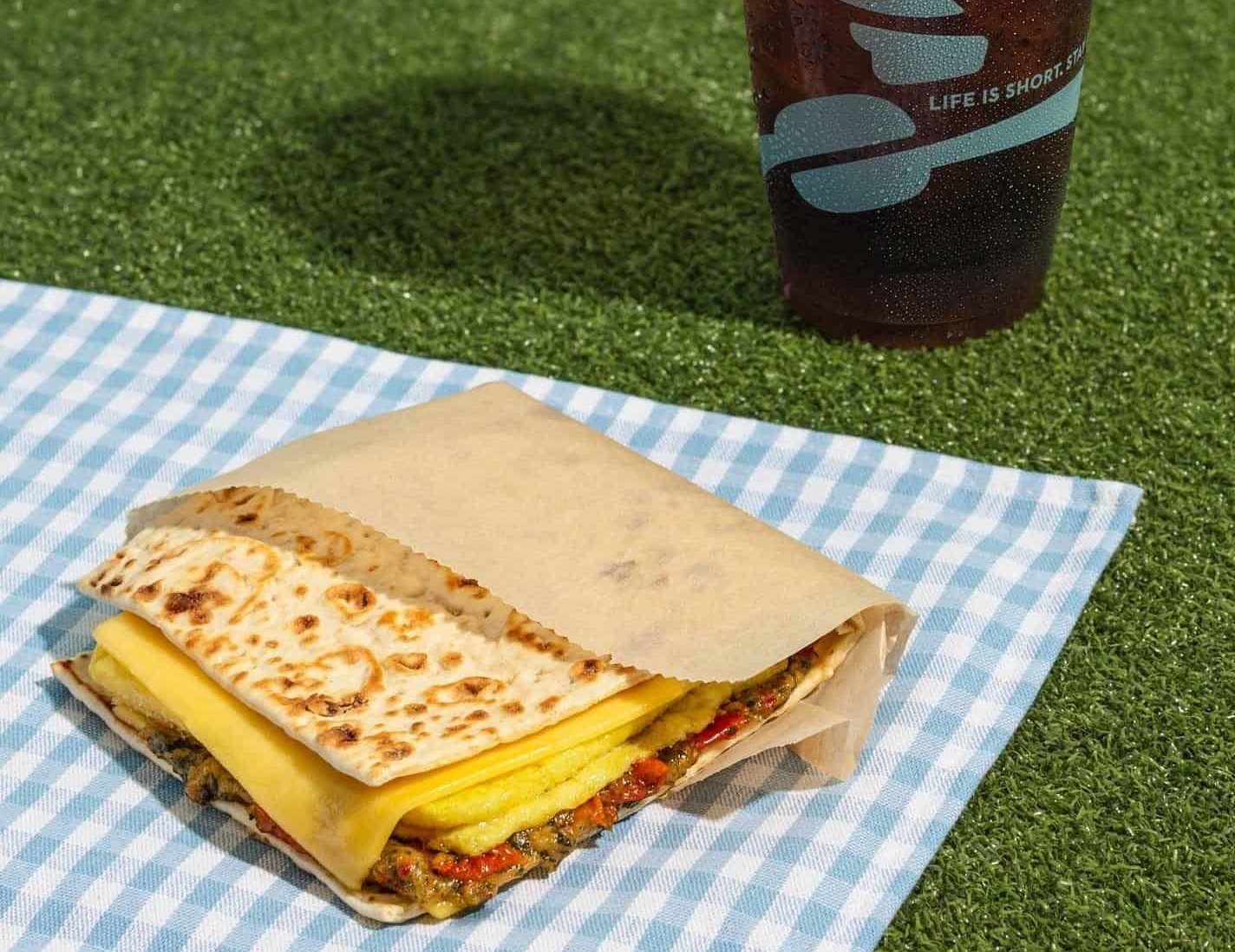 Caribou Coffee Flatbread