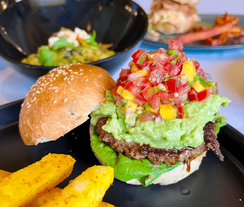 Club Med Plant-Based Burger