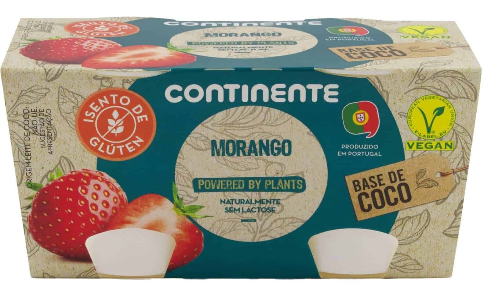 Portuguese supermarket chain Continente launches vegan yogurt