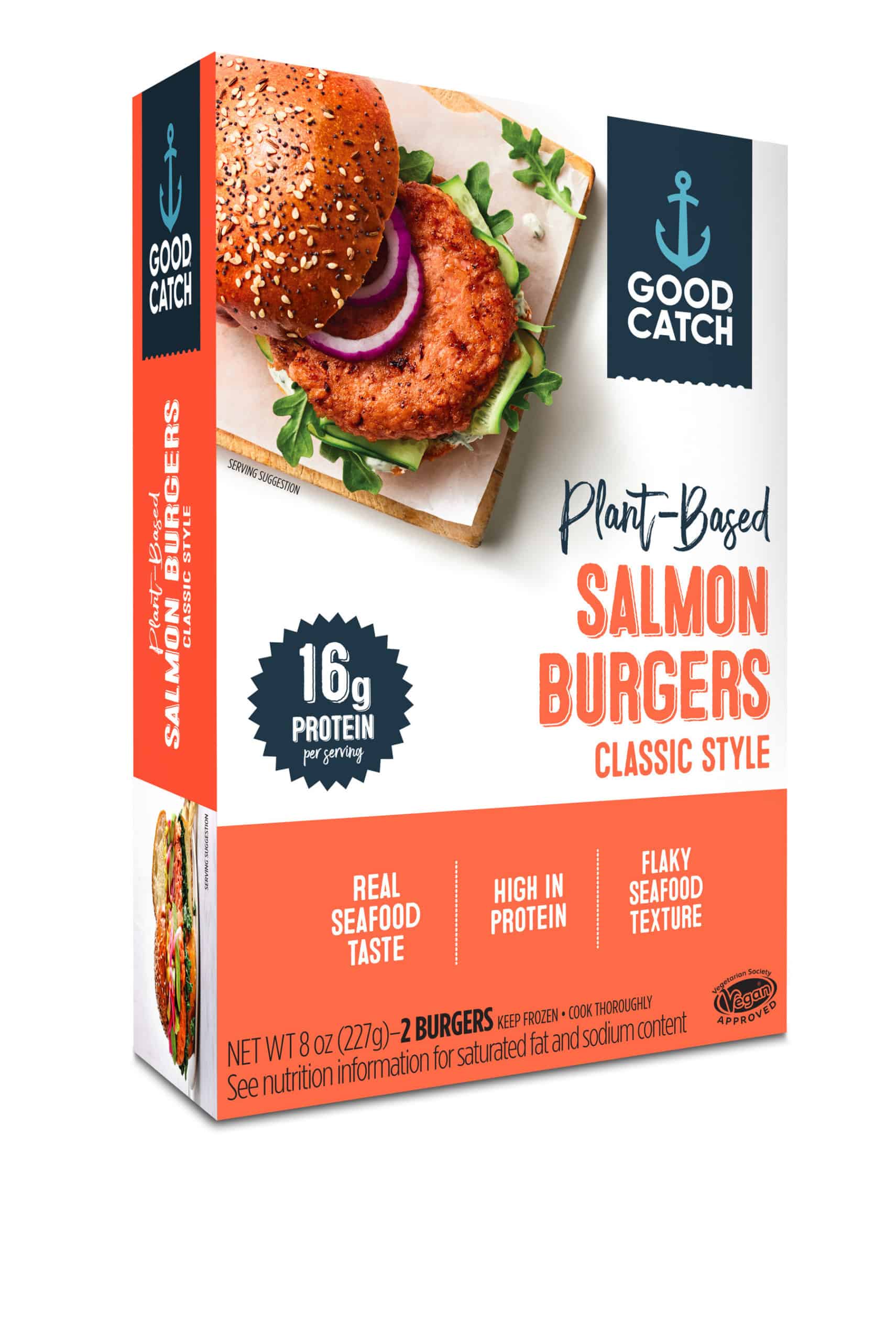 Good Catch Salmon Burgers