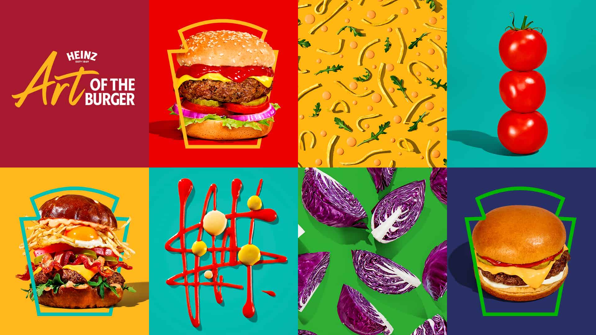 Heinz Art of Burger Ingredients