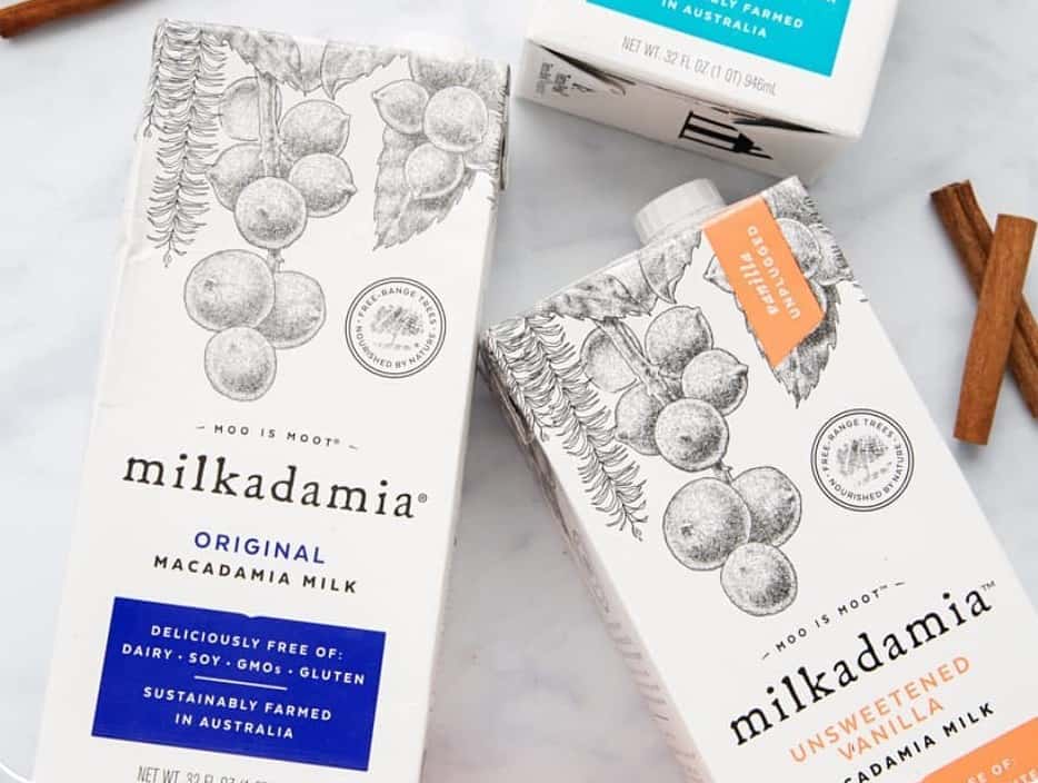 Milkadamia Milk Cartons