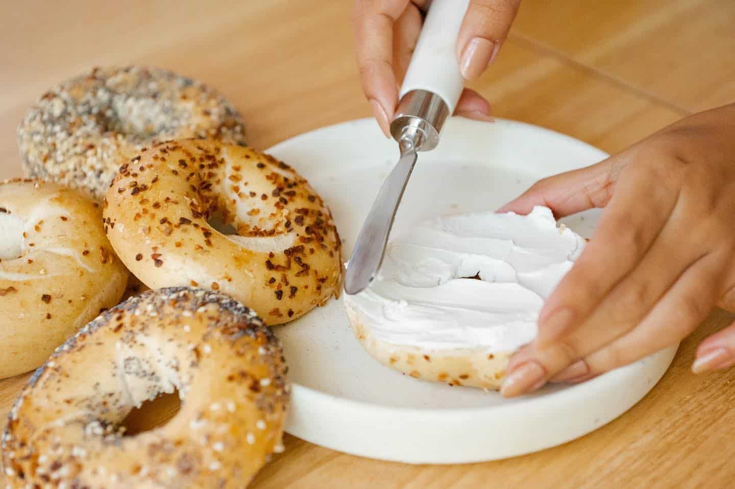 Bagels and Animal-Free Cream Cheese