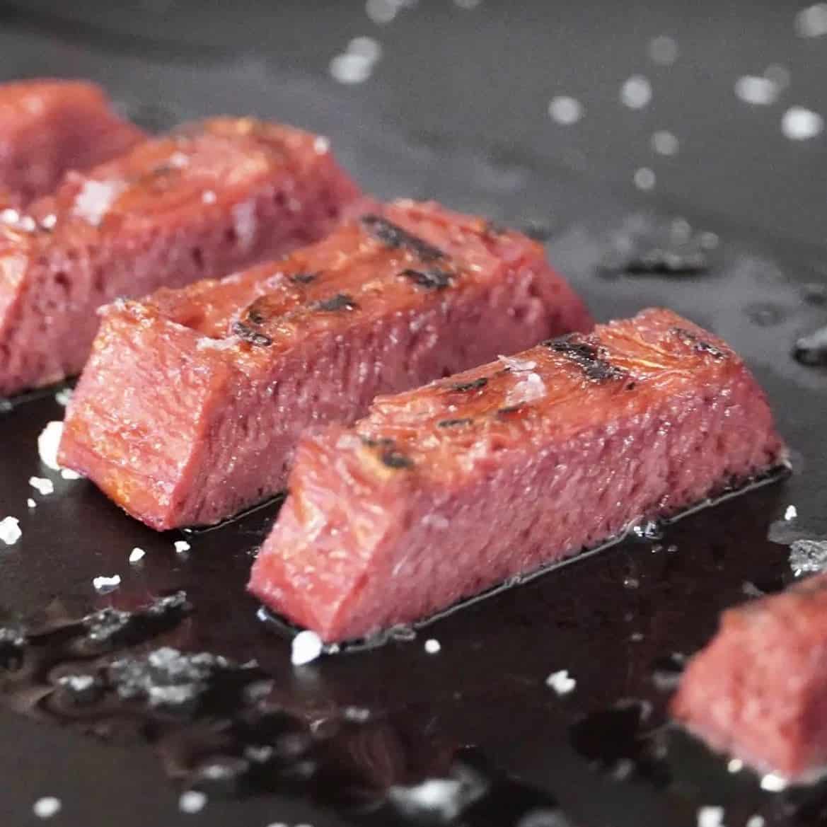 Превосходные цельные отрубы NewMEAT, которые имеют тот же восхитительный вкус и текстуру, что и мясо животных #мясо #3Dпечать 