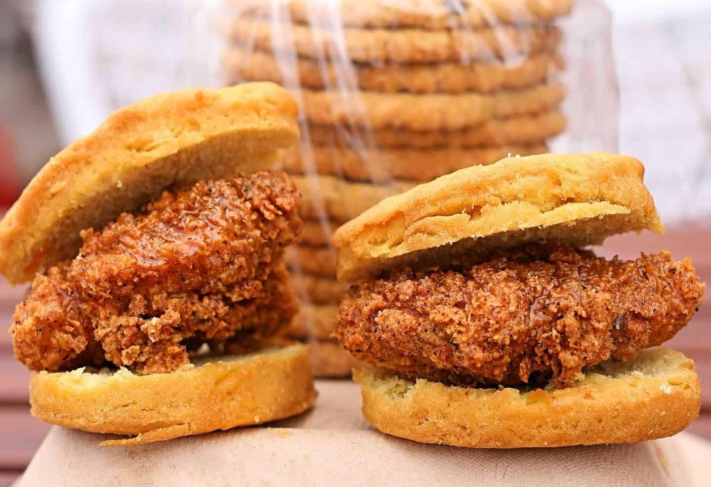 Project Pollo Crispy Chicken Sandwiches