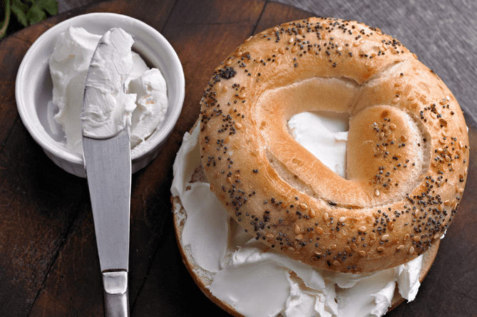 Bagel and Dairy-Free Cream Cheese