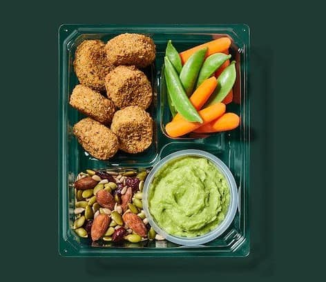 Starbucks Vegan Protein Box/ Chickpea Falafel