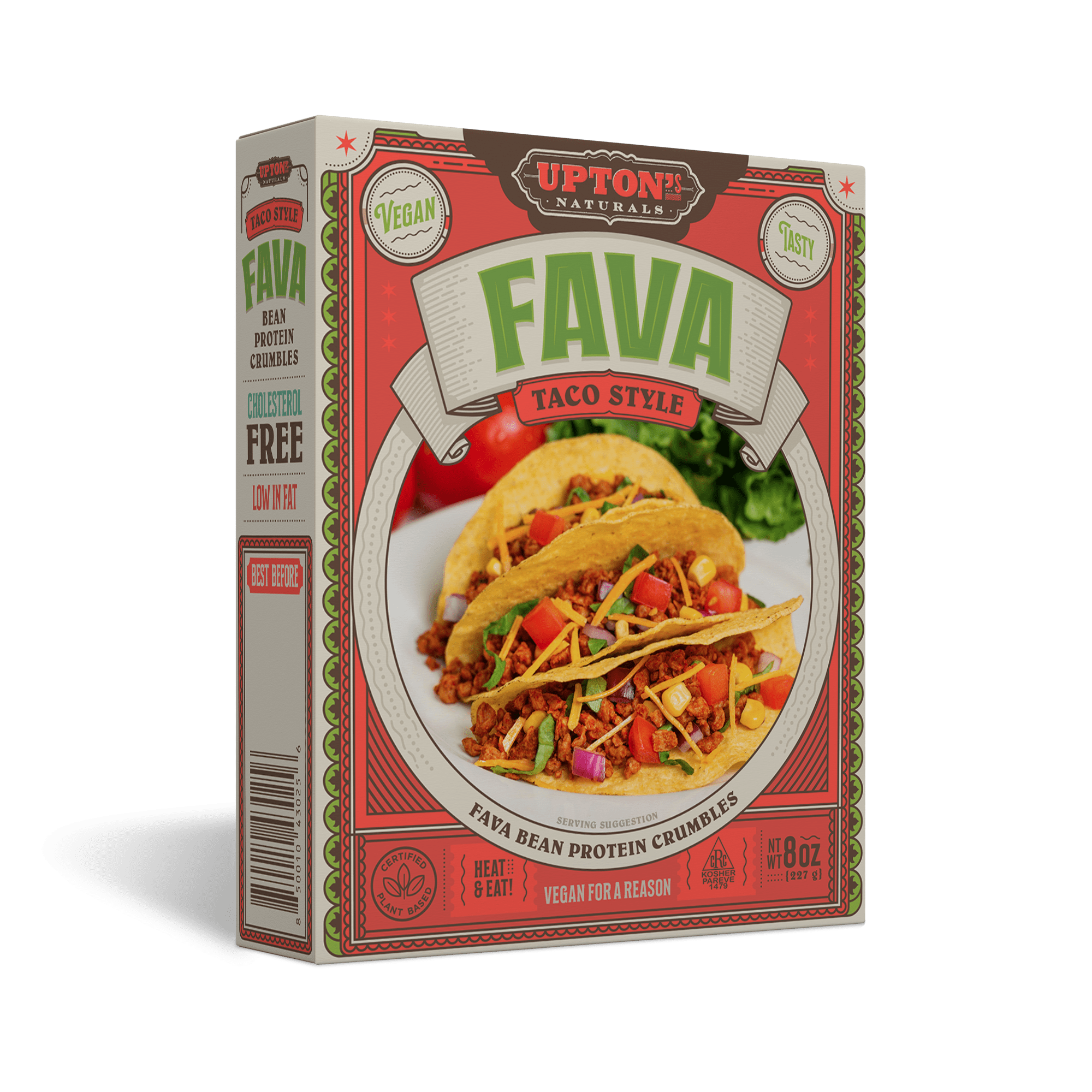 Upton's Naturals Fava Bean Taco Crumbles