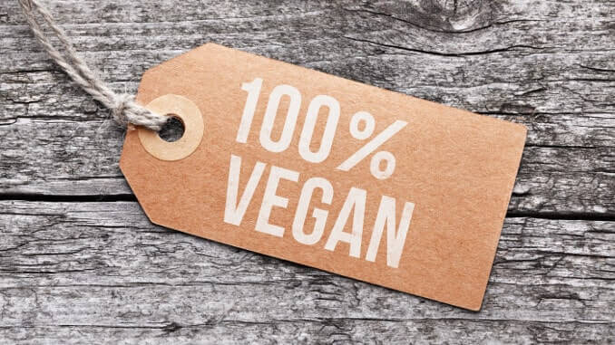 vegan label