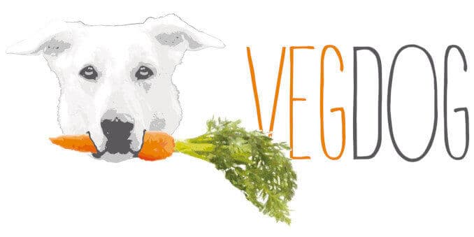 logo de chien végétarien