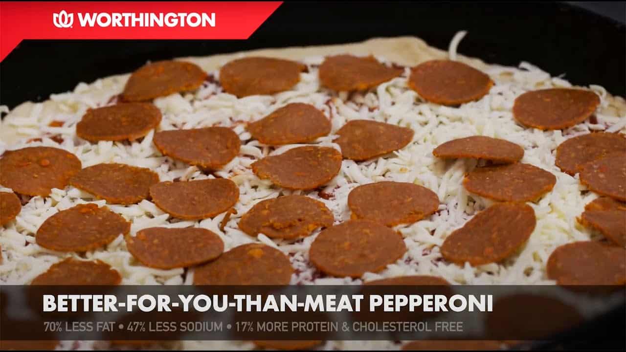 Worthington Uncooked Vegan Pepperoni