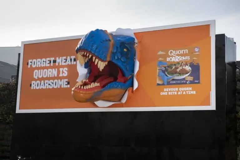 Quorn dinosaur